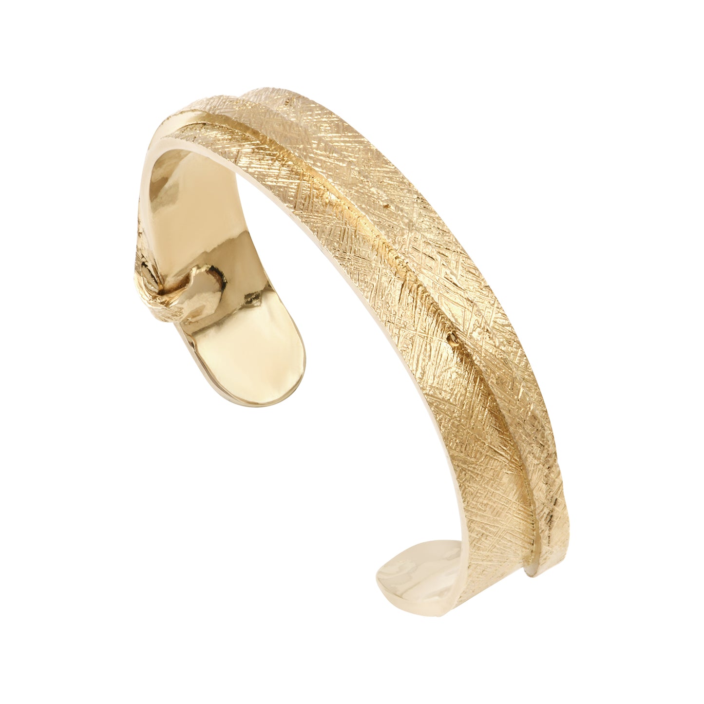 Bracelet Jonc Striées OR