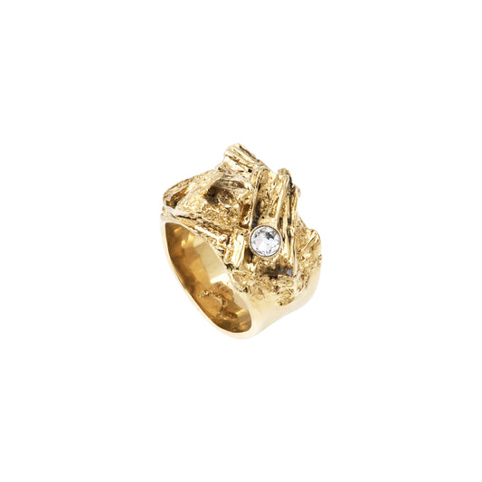 Bague Écorces OR 1B