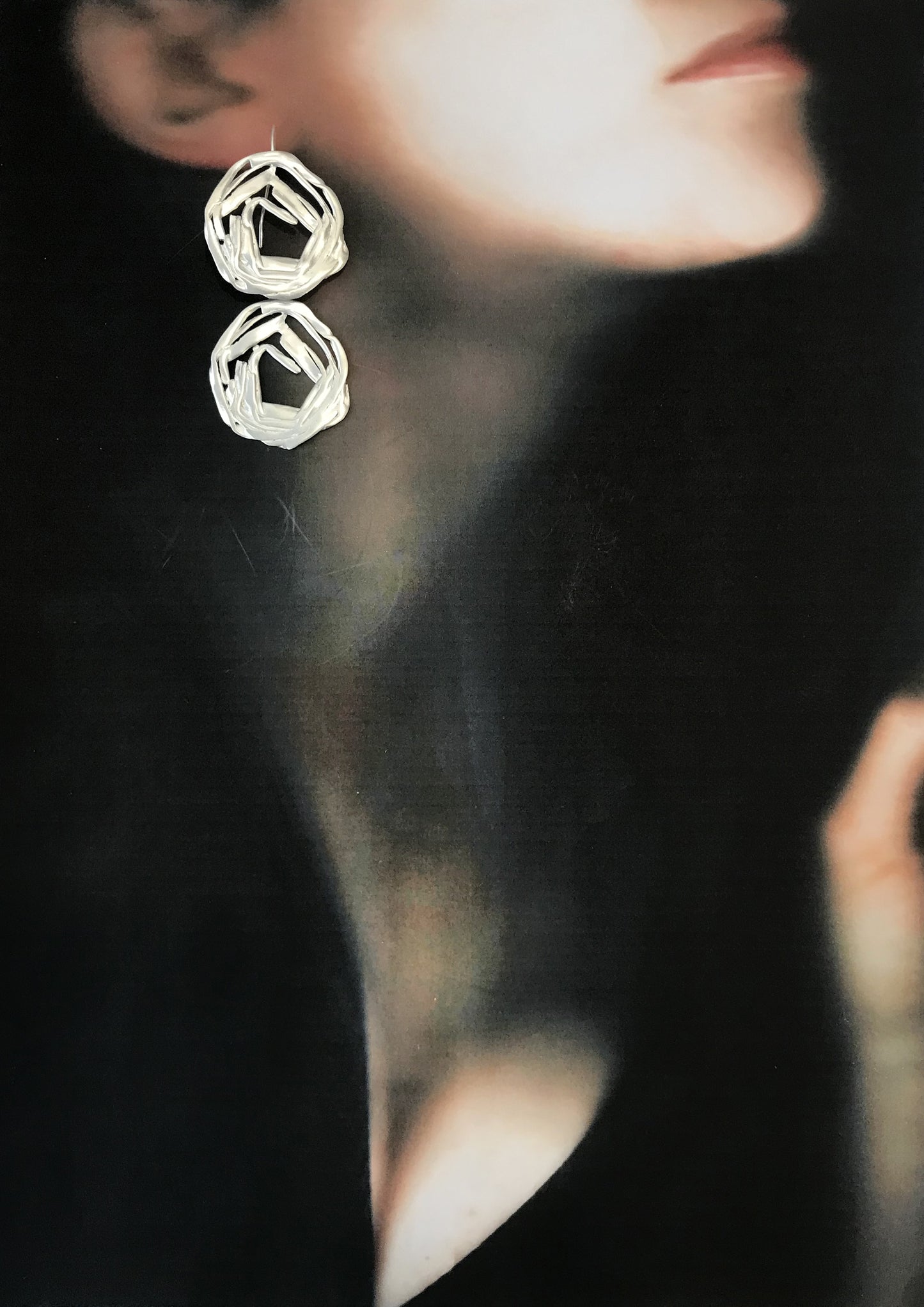 Boucles d'oreilles Winding Dormeuse AR