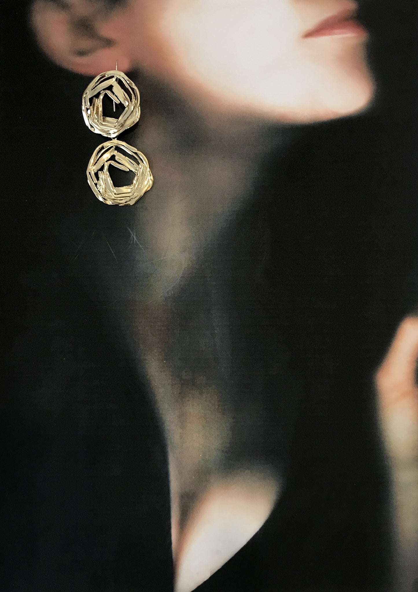 Boucles d'oreilles Winding Dormeuse OR