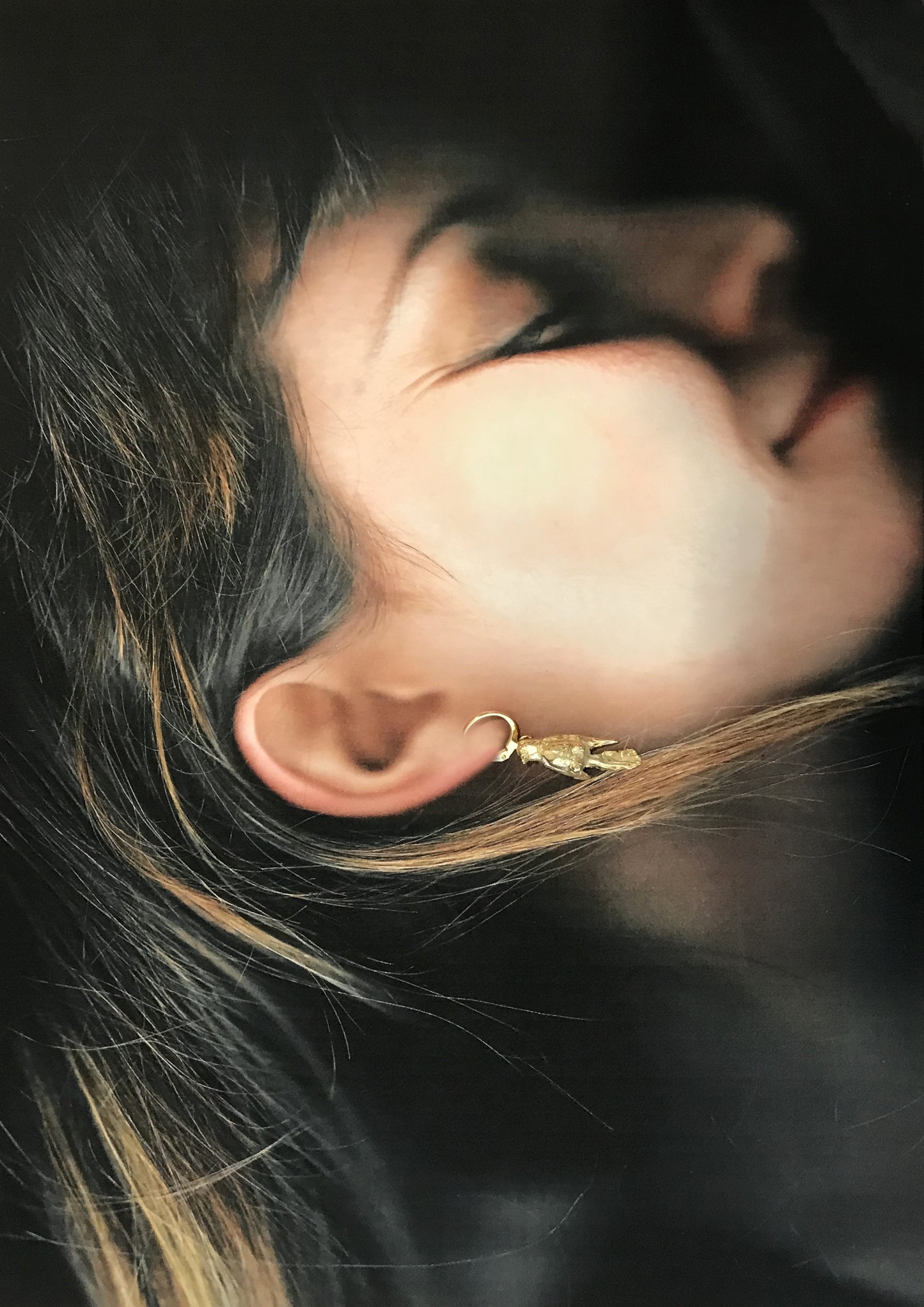 Boucles d'oreilles Bird OR