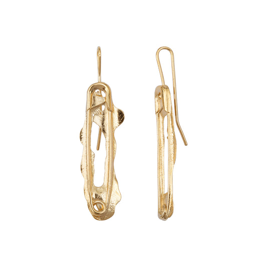 Boucles d'oreilles Pin OR