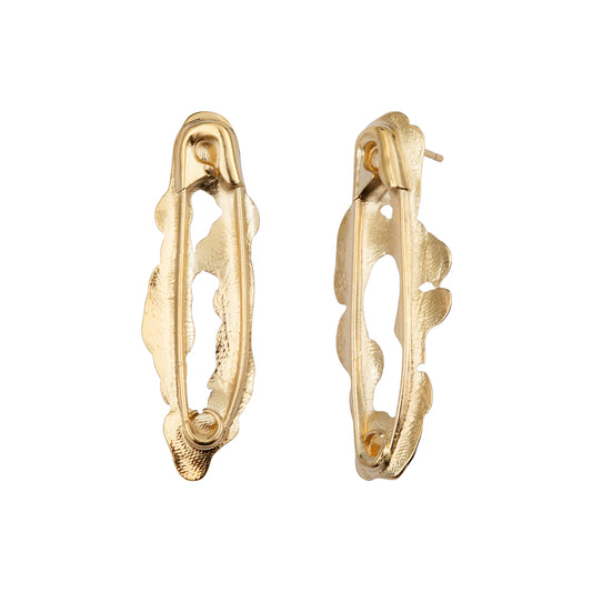 Boucles d'oreilles B. Pin OR