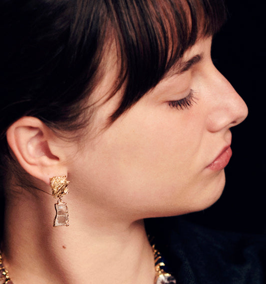 Boucles d'oreilles Glass OR