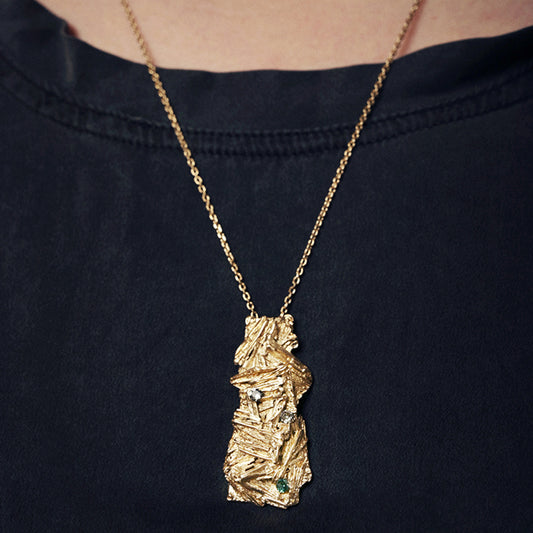 Pendentif Écorces OR