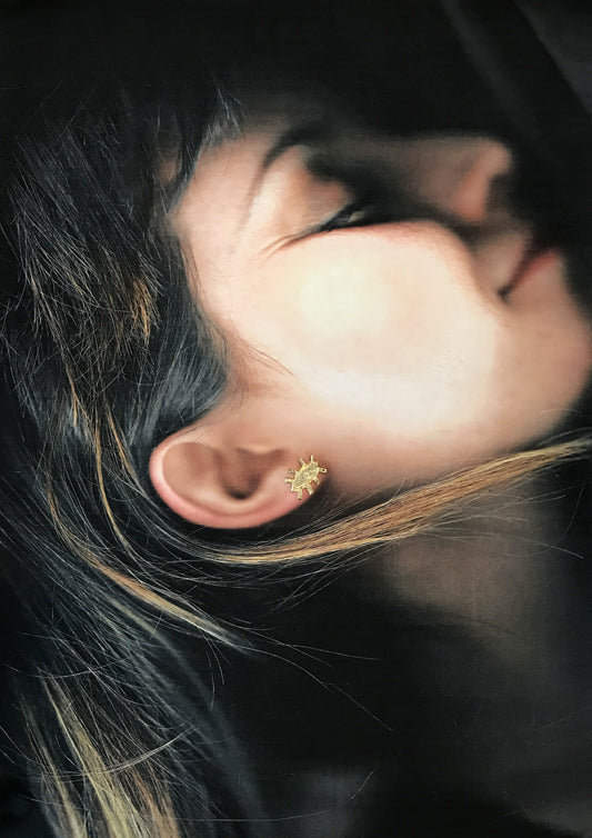 Boucles d'oreilles Eyes OR