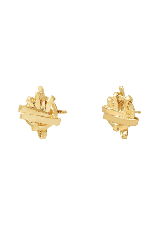 Boucles d'oreilles Bond Puce OR