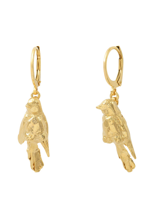 Boucles d'oreilles Bird OR
