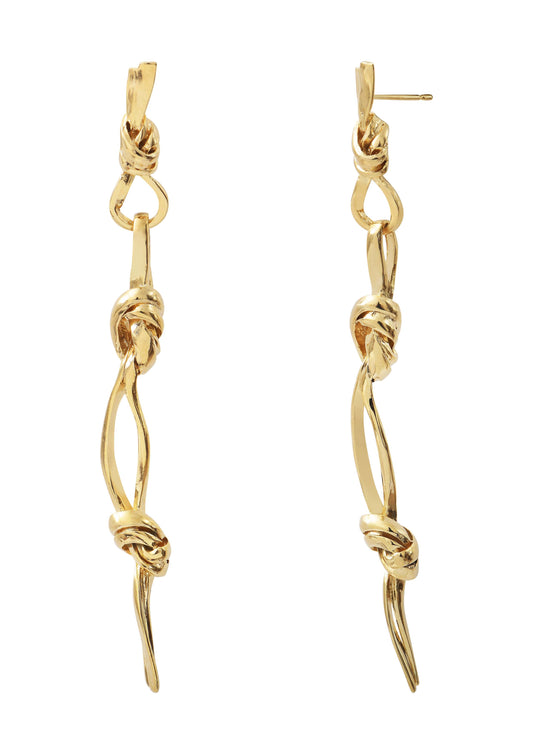 Boucles d'oreilles Double Bind OR