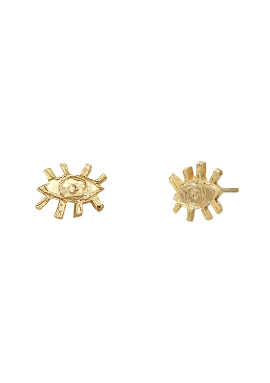 Boucles d'oreilles Eyes OR