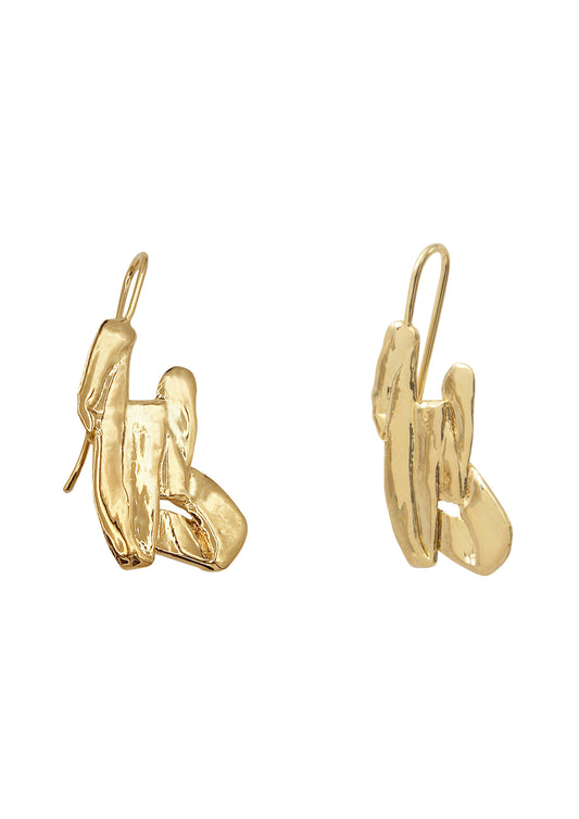 Boucles d'oreilles Ruban OR