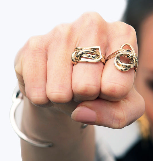Bague Buckle OR